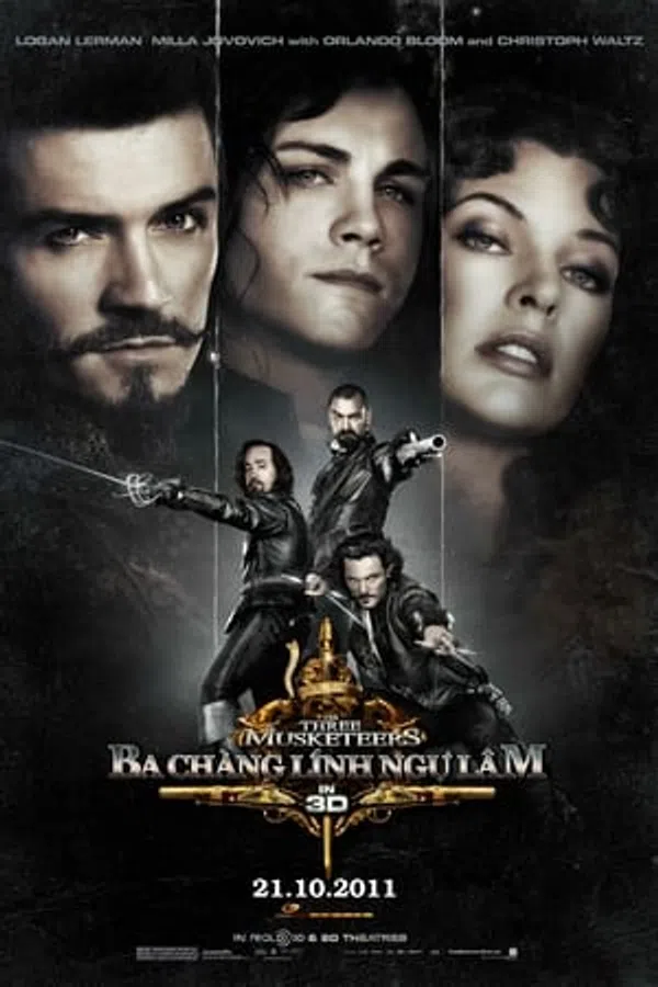 Poster phim Ba Chàng Lính Ngự Lâm trên Xem Phim Fun