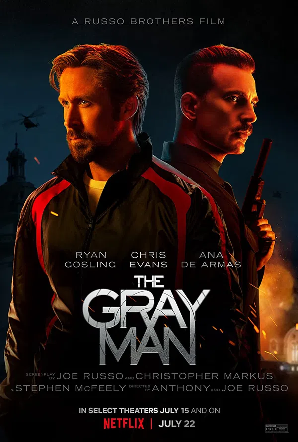 Poster phim The Gray Man: Đặc vụ vô hình trên Xem Phim Fun